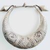 Antique Chinese Miao Hill Tribe Silver Mix Metal Dragon Phoenix Necklace Tribal Jewellery Jewelry circa 1910's
