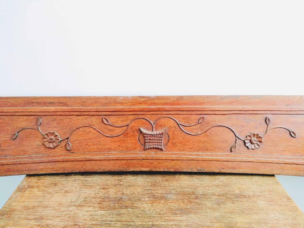 Antique French Carved Wood Wooden Carving Carved Decorative Furniture Wardrobe Cupboard Panel Decor circa 1900’s