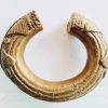 Antique African Niger Baoule Dogon Solid Bronze Manilla Currency Bracelet Bangle Medium Jewellery Jewelry c1900's