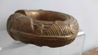 Alternative view of Antique African Niger Baoule Dogon Solid Bronze Manilla Currency Bracelet Bangle Medium Jewellery Jewelry c1900's
