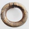 Antique African Niger Baoule Dogon Solid Bronze Manilla Currency Bracelet Bangle Medium Jewellery Jewelry c1900's