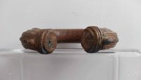 Alternative view of Antique African Niger Baoule Dogon Solid Copper Manilla Currency Bracelet Bangle Small Jewellery Jewelry c1900's