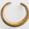 Antique African Niger Baoule Dogon Solid Bronze Manilla Currency Bracelet Bangle Small Jewellery Jewelry c1900's