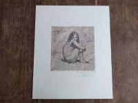 Vintage French Grand Master Print Grange Bateliere Paris De Grands Maitres Corot Jeune Fille Nue Assise c1970’s Vintage French Grand Master Print Grange Bateliere Paris De Grands Maitres Corot Jeune Fille Nue Assise c1970's