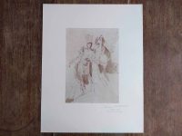 Vintage French Grand Master Print Grange Bateliere Paris De Grands Maitres Giovan Battista Tiepolo Dame Et Guerrier c1970’s Vintage French Grand Master Print Grange Bateliere Paris De Grands Maitres Giovan Battista Tiepolo Dame Et Guerrier c1970's