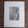 Vintage French Grand Master Print Grange Bateliere Paris De Grands Maitres Rogier Van Der Weyden La Madeleine c1970's