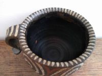 Alternative view of Vintage Greek Pottery Cup Mug Tankard Copy Of Piece Made in 1500BC circa 1980-90's