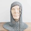 Vintage French Theater Reproduction Medieval Chainmail Helmet Clothes Armour Outfit Prop Re-enactment Display c1980-90's