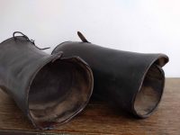 Alternative view of Vintage French Theater Reproduction Medieval Norman Arm Leg Clothes Armour Outfit Prop Re-enactment Collector c1980-90's