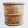 Antique African Niger Baoule Dogon Solid Bronze Manilla Currency Cuff Bracelet Bangle Medium Jewellery Jewelry c1900's