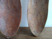 Alternative view of Vintage African Cutlery Carved Wooden Spoon Spoons Primitive Art Carving Sculpture Wooden Wood Ornament circa 1960-70's