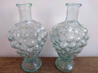 Alternative view of Vintage French Bobble Glass Bunch Of Grapes Small Table Dinner Water Pitcher Jug Water Drinks Glassware circa 1950-60's