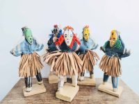 Vintage Oceania South Pacific Witchcraft Medicine Magic Trance Idol VooDoo Primitive Art Carving Ornament c1970-1980’s Vintage Oceania South Pacific Witchcraft Medicine Magic Trance Idol VooDoo Primitive Art Carving Ornament c1970-1980's