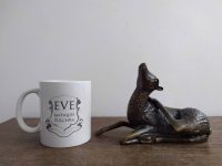 Alternative view of Vintage French Cast Bronze Scratching Roe Deer Animal Statue Art Sculpture Ornament Figurine circa 1970-1980's