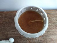 Alternative view of Vintage French White Ceramic Lidded Candle Wax Holder shabby chic lanterns openwork light candles holders circa 1980-90's