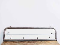 Vintage French Kitchen Splashback Tea Towel Tool Sink Tiles Wash Basin Tile Tiled Guard Bathroom Cloakroom circa 1940-50's