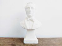 Vintage French Bellini Stone Like Cast Composer Music Small White Bust Statue Figurine circa 1970-80’s Vintage French Bellini Stone Like Cast Composer Music Small White Bust Statue Figurine circa 1970-80's
