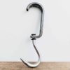 Vintage French Iron Steel Butcher Meat Kitchen Hanging Hook rustic rural agricultural industrial SOLD INDIVIDUALLY c1980-90's