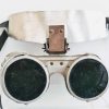 Vintage English NF Welding Steampunk Sunglasses Shades Worn Battered Work Glasses Eyeglasses circa 1970-80's