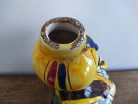 Alternative view of Vintage Italian Drioli Ottoman Turban Shisha Smoking Liquor Ceramic Decanter Bottle Pitcher Flask Drinks Ornament c1960-70's