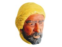 Vintage English Naturecraft Algerian Nomad Wall Hanging Plaster Bust Head Ornament Statue Display circa 1970-80’s Vintage English Naturecraft Algerian Nomad Wall Hanging Plaster Bust Head Ornament Statue Display circa 1970-80's