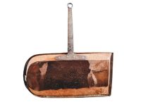 Vintage French Copper Metal Hanging Griddle Frying Pan Saucepan Cooking Pot Stove Top Traditional French Kitchen c1940-50's