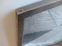 Alternative view of Vintage French Art Deco Black White Silver Celluloid Wall Art Hanging Feature Decoration Decor Tarnish Patina c1920-30's