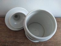 Alternative view of Vintage French Limoges Clary Paris White Blue Coffee Pot Ceramic Ornament Serving Display Traditional Ornate c1950-60's