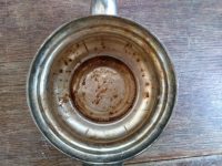 Alternative view of Vintage Moroccan Metal Small Decorated Handled Kettle Tea Teapot Pot Brewing circa 1960-70's