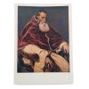 Vintage Italian Grand Master Le Titien Print Reproduction Paul III (1543) Naples Galerie Nationale Wall Art c1955