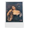 Vintage Italian Grand Master Le Titien Print Reproduction Jeune Femme Au Miroir (1512-15) Paris Louvre Wall Art c1955