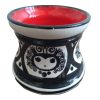 Vintage Scandinavian Schramberg Mon Amour Black White Red Small Bowl Dish Trinket Jewelery Jewellery Pot Ornament c1970's
