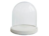 Vintage French Heavy Large Glass Display Dome Case Cabinet Ornament Storage Stand Container Protection Decor c1980-90’s Vintage French Heavy Large Glass Display Dome Case Cabinet Ornament Storage Stand Container Protection Decor c1980-90's