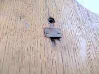 Alternative view of Vintage French Wooden Brown Natural Wood Small Wall Mounted Display Taxidermy Trophy Plaque Rest Plinth Prop circa 1940-50's