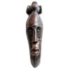 Vintage African Male Man Wooden Wood Mask Statue Figurine Primitive Sculpture Carving Tribal Wall Art Decor c1980-90's