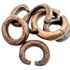 Antique African Niger Baoulé Dogon Small Copper Manilla Currency Bracelet Bangle Large Jewellery Jewelry c1910's