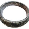 Vintage African Niger Baoule Dogon Bronze Copper Manilla Currency Bracelet Bangle Large Tribal Jewellery Jewelry c1930-50's