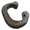 Vintage African Niger Baoule Dogon Bronze Copper Manilla Currency Bracelet Bangle Large Tribal Jewellery Jewelry c1930-50's