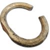 Vintage African Niger Baoule Dogon Bronze Copper Manilla Currency Bracelet Bangle Large Tribal Jewellery Jewelry c1930-50's