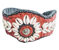 Vintage Nepalese Shell Bead Decorated Encrusted Decorative Belt Sash Cummerbund Traditional Outfit Display Nepal c1980-90’s Vintage Nepalese Shell Bead Decorated Encrusted Decorative Belt Sash Cummerbund Traditional Outfit Display Nepal c1980-90's