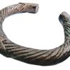 Vintage African Niger Baoule Dogon Bronze Copper Manilla Currency Bracelet Bangle Large Tribal Jewellery Jewelry c1930-50's