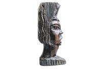 Vintage African Wood Bust Decorative Ornament Figurine Decorative Africa Art Sculpture Carving Wooden circa 1960-70’s Vintage African Wood Bust Decorative Ornament Figurine Decorative Africa Art Sculpture Carving Wooden circa 1960-70's