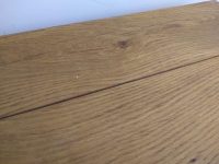 Alternative view of Vintage French Heavy Wooden Lectern Brown Natural Wood Storage Display Stand Shelf Unit Cabinet Shop Retail Pulpit c1980's