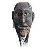 Vintage Indonesian South Pacific Oceania Islands Elder Decorative Wooden Mask Wall Hanging Decor Carving Sculpture c1950's