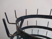 Alternative view of Vintage French Black Metal 41 Bottle Dryer Holder floor Stand Display Bar Brewery Pub Cafe c1960-1970's