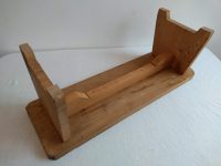 Alternative view of Vintage French Home Made Wooden Milking Stool Small Chair Seat Kitchen Table Farm Rustic Rural Plinth Shelf circa 1970-80's