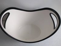 Alternative view of Vintage French Black Gold Plastic J P Thomas Champagne Wine Ice Bucket Cooler Display Stand Pot Handled c1980-90's