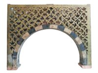 Vintage Italian Doorway Furniture Cabinet Wardrobe Sideboard Topper Finial Display Oval Decor Finishing circa 1950-60s Vintage Italian Doorway Furniture Cabinet Wardrobe Sideboard Topper Finial Display Oval Decor Finishing circa 1950-60s