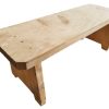 Vintage French Home Made Wooden Milking Stool Small Chair Seat Kitchen Table Farm Rustic Rural Plinth Shelf circa 1970-80's