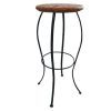 Vintage French Metal Canework Black Tall Large Stool Chair Stand Pot Plant Display Rest Plinth Seating circa 1980-90's